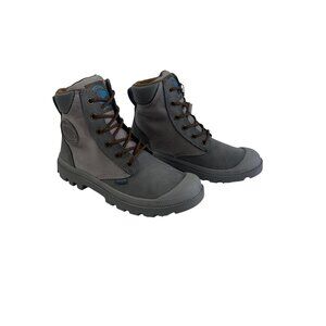 Palladium Unisex Pampa Sport Cuff WPN Waterproof Granite Gray Boots 4.5M / 6 W